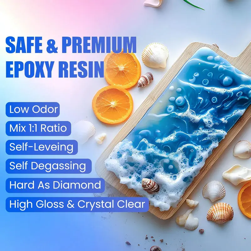 Easy Mixing Epoxy Resin Kit Cr - Epoxy Uv Resin Kit บทวิจารณ์และราคา