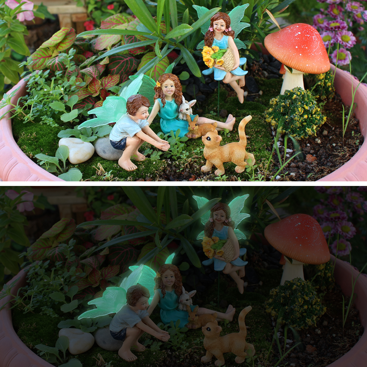 4pc Flower Fairy and Animal Pa - Resin Craft Ideas บทวิจารณ์และราคา