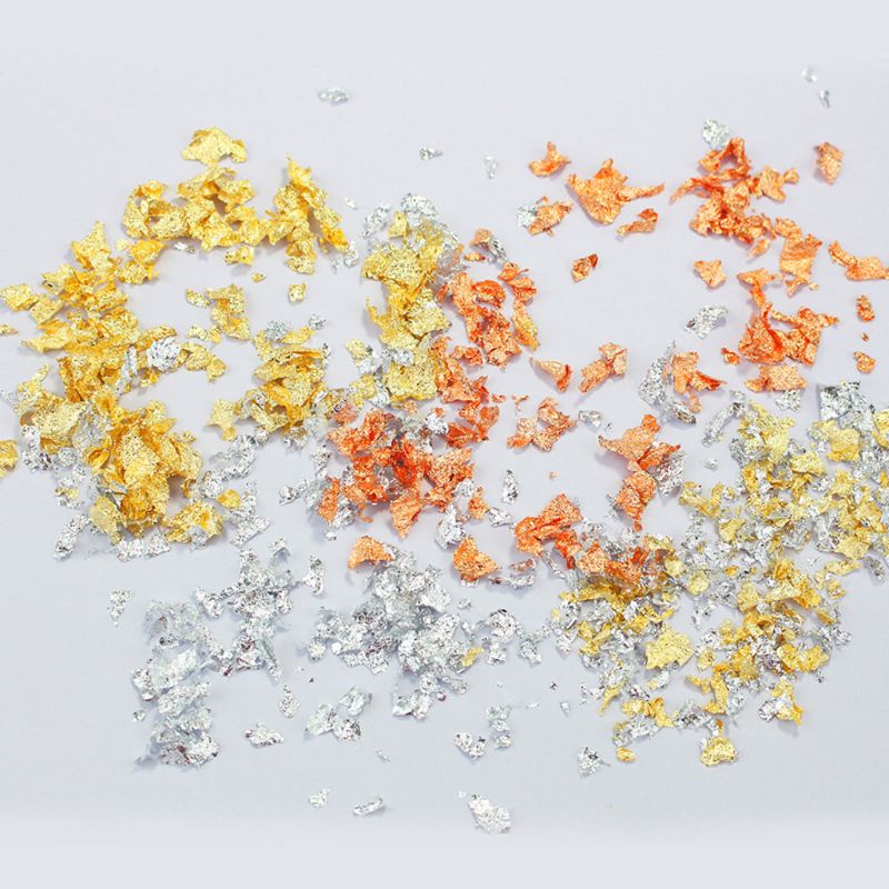 3Box Gold Leaf Flakes Foil Pap - Gold Foil Flakes บทวิจารณ์และราคา