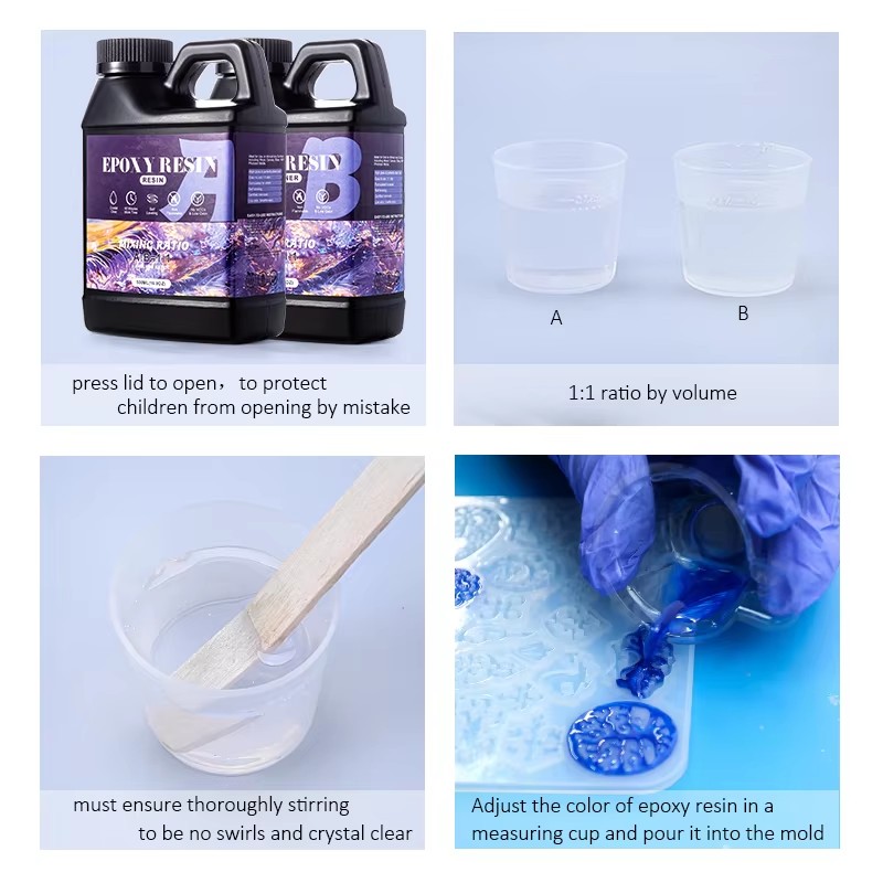 Easy Mix 1:1 Epoxy Resin Kit C - Epoxy Uv Resin Kit บทวิจารณ์และราคา
