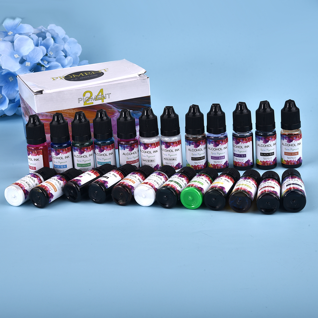 10ML Art Ink Alcohol Resin Pig - Resin Dye Alcohol บทวิจารณ์และราคา