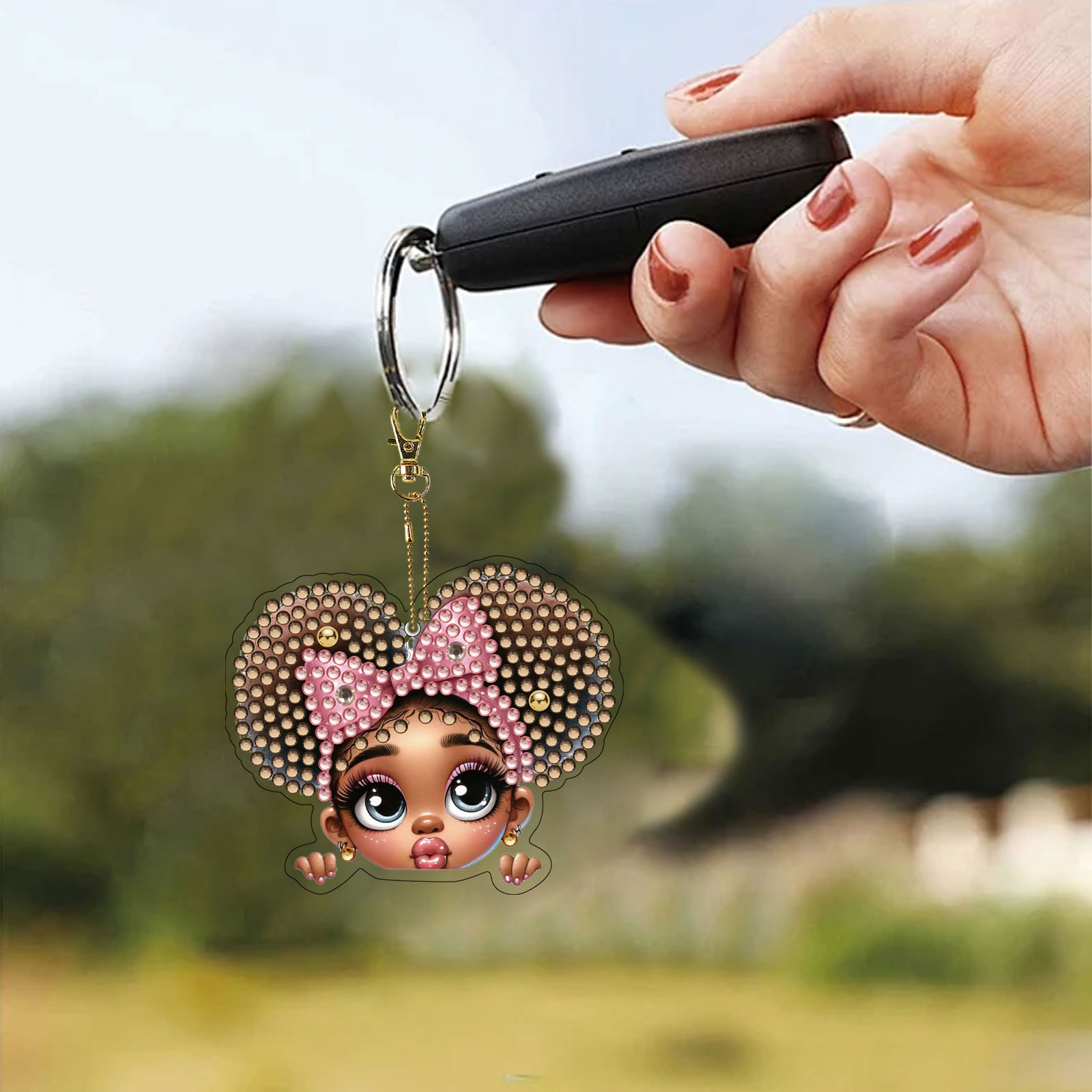 15Pcs DiY Diamond Art Keychain - Resin Craft For Beginners บทวิจารณ์และราคา