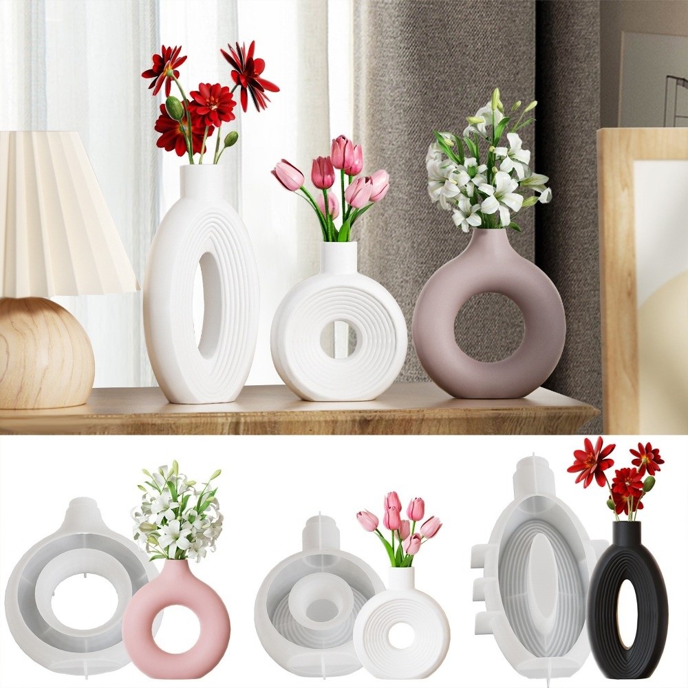 Modern Oval Stripe Silicone Va - Resin Craft Workshop บทวิจารณ์และราคา