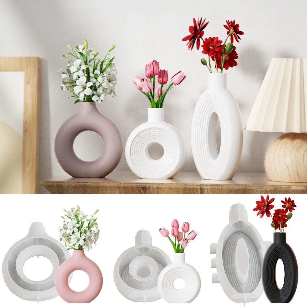 Modern Oval Stripe Silicone Va - Resin Craft Workshop บทวิจารณ์และราคา