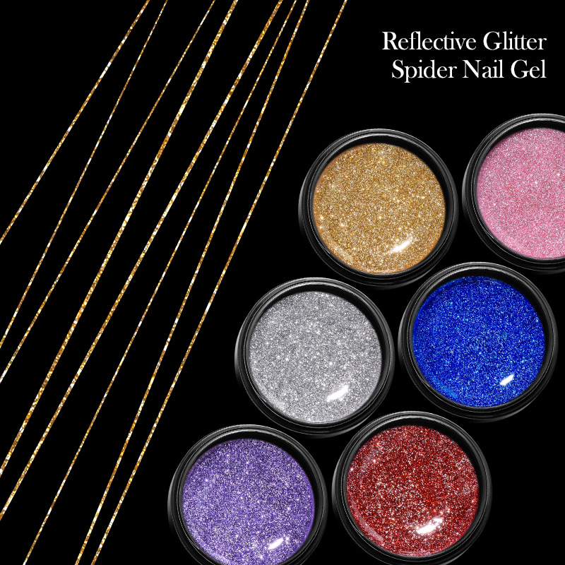 6Pcs/Set Reflective Glitter Sp - Resin Glitter Pack บทวิจารณ์และราคา