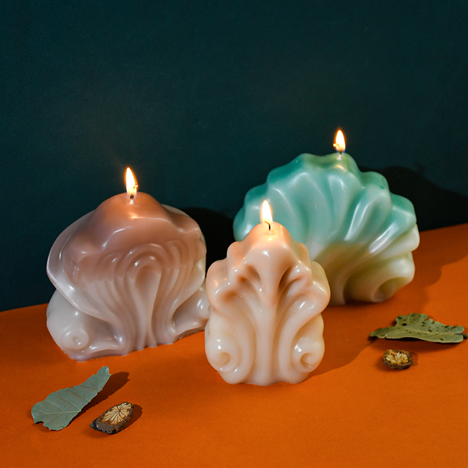 Ocean Shell Candle Silicone Mo - Resin Ocean Wave Mold บทวิจารณ์และราคา