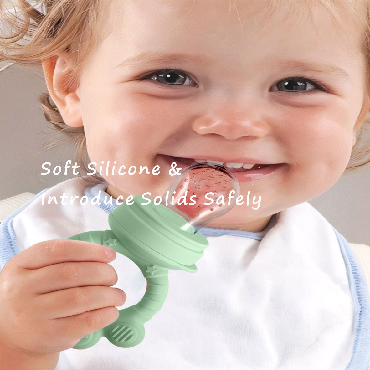 Baby Fruit Food Feeder & Freez - Silicone Mold Tray บทวิจารณ์และราคา