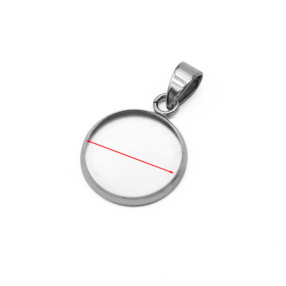 10pcs 316 Stainless Steel 6~20 - Bezels Set Pendant บทวิจารณ์และราคา