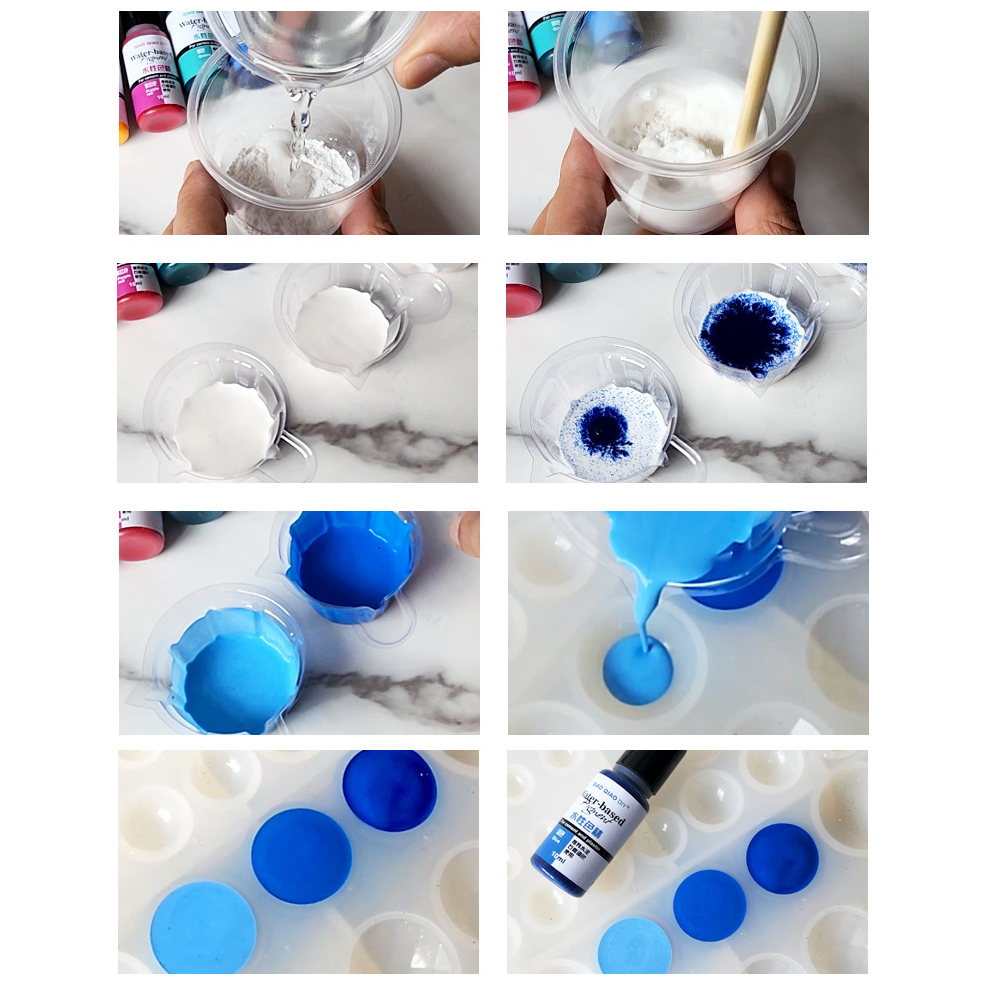 10ml Gypsum Cement Coloring Pl - Resin Pigment Set บทวิจารณ์และราคา