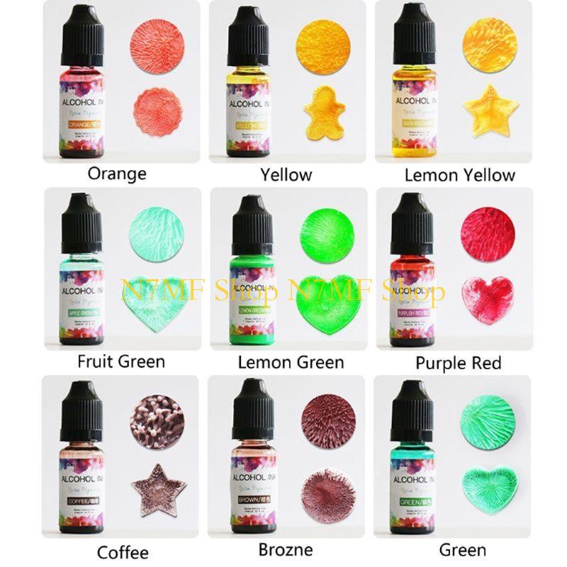 N7MF 26 Vibrant Color High Con - Resin Dye Alcohol บทวิจารณ์และราคา