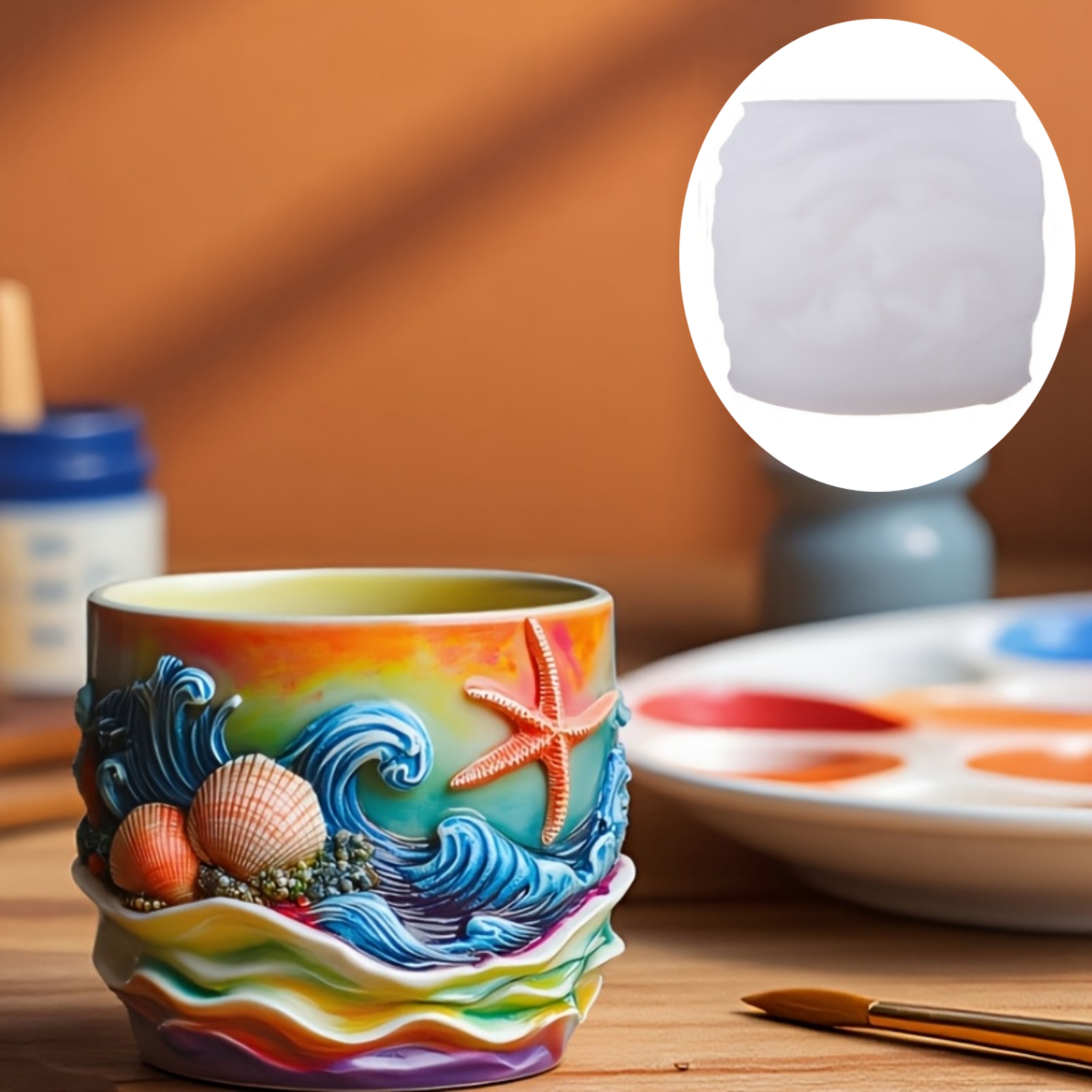 Resin silicone mold 3D ocean w - Resin Ocean Wave Mold บทวิจารณ์และราคา