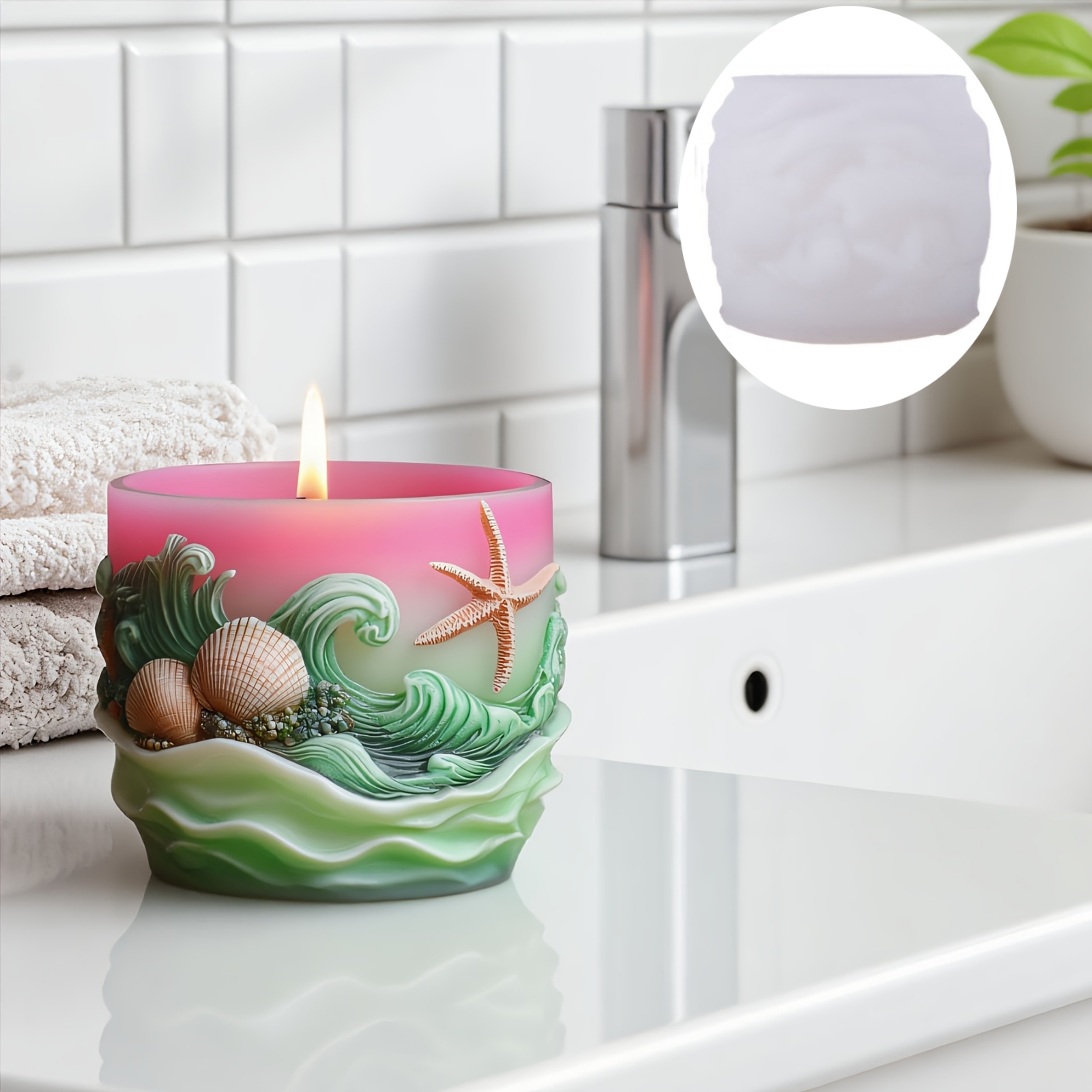 Resin silicone mold 3D ocean w - Resin Ocean Wave Mold บทวิจารณ์และราคา