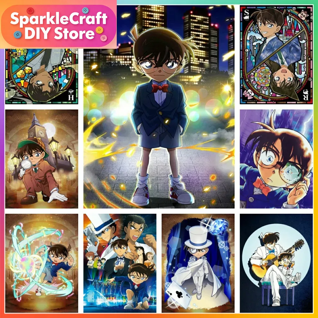 1pc frameless Detective Conan  - Resin Craft Kit บทวิจารณ์และราคา