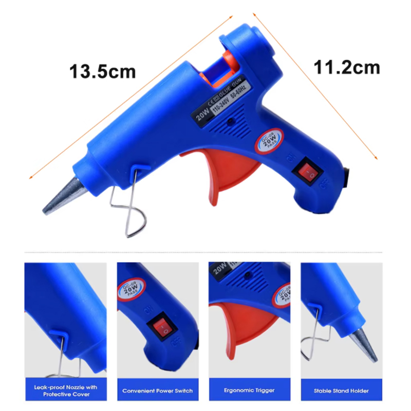 20W EU Plug glue gun.30pcs/10p - Heat Gun Small บทวิจารณ์และราคา