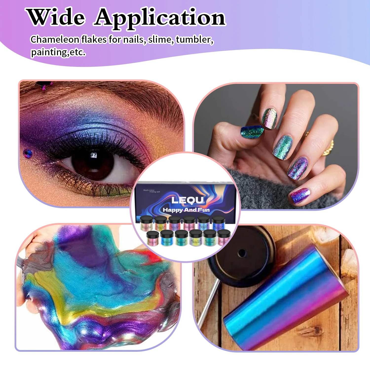 A set of chameleon pink nail c - Resin Glitter Pack บทวิจารณ์และราคา