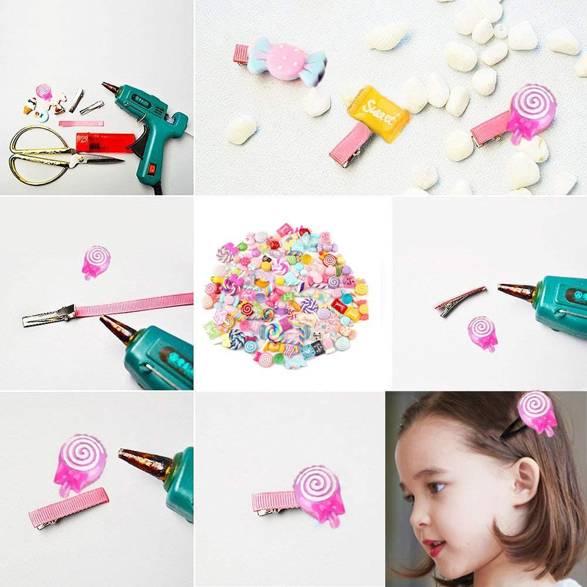 30pcs Random Candy Slime Charm - Resin Craft Material บทวิจารณ์และราคา