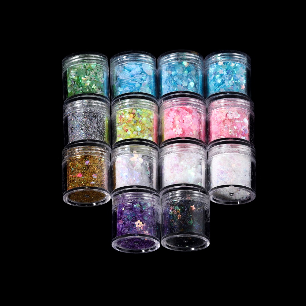 10ml/Box Glitter Epoxy Resin F - Gold Foil Flakes บทวิจารณ์และราคา