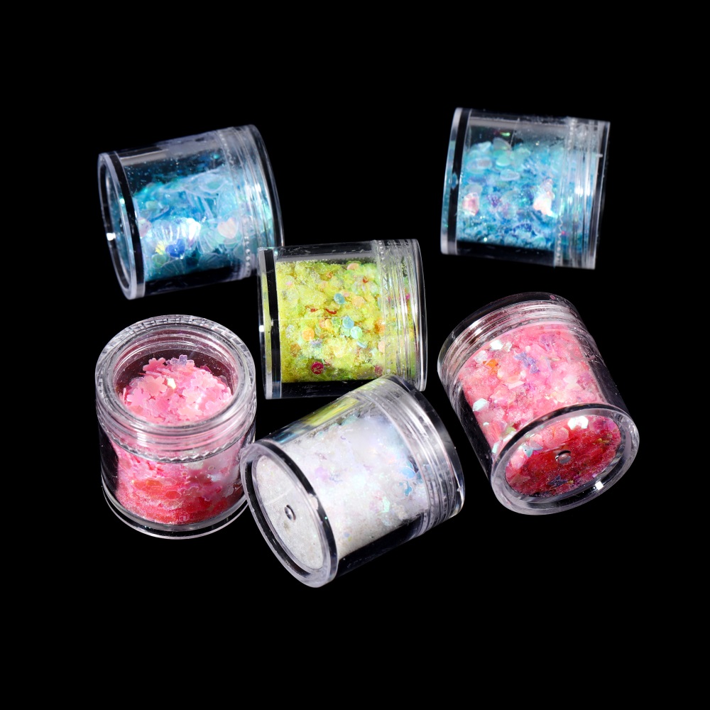 10ml/Box Glitter Epoxy Resin F - Gold Foil Flakes บทวิจารณ์และราคา