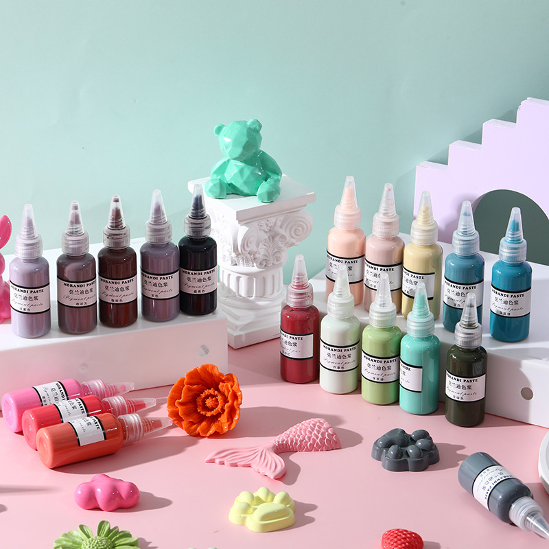 22 Colors Colorant Paste Epoxy - Resin Dye Alcohol บทวิจารณ์และราคา
