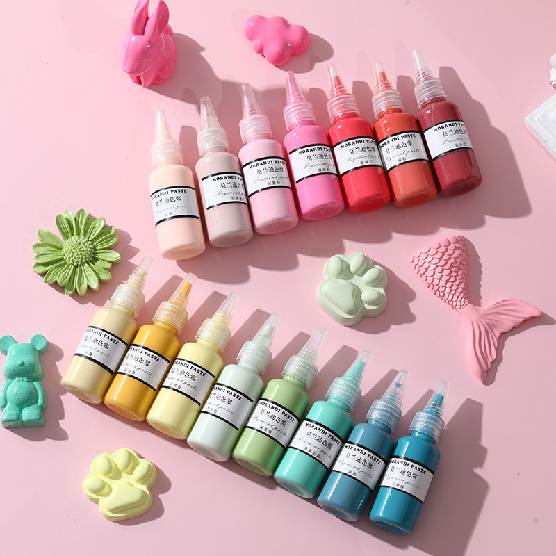 22 Colors Colorant Paste Epoxy - Resin Dye Alcohol บทวิจารณ์และราคา