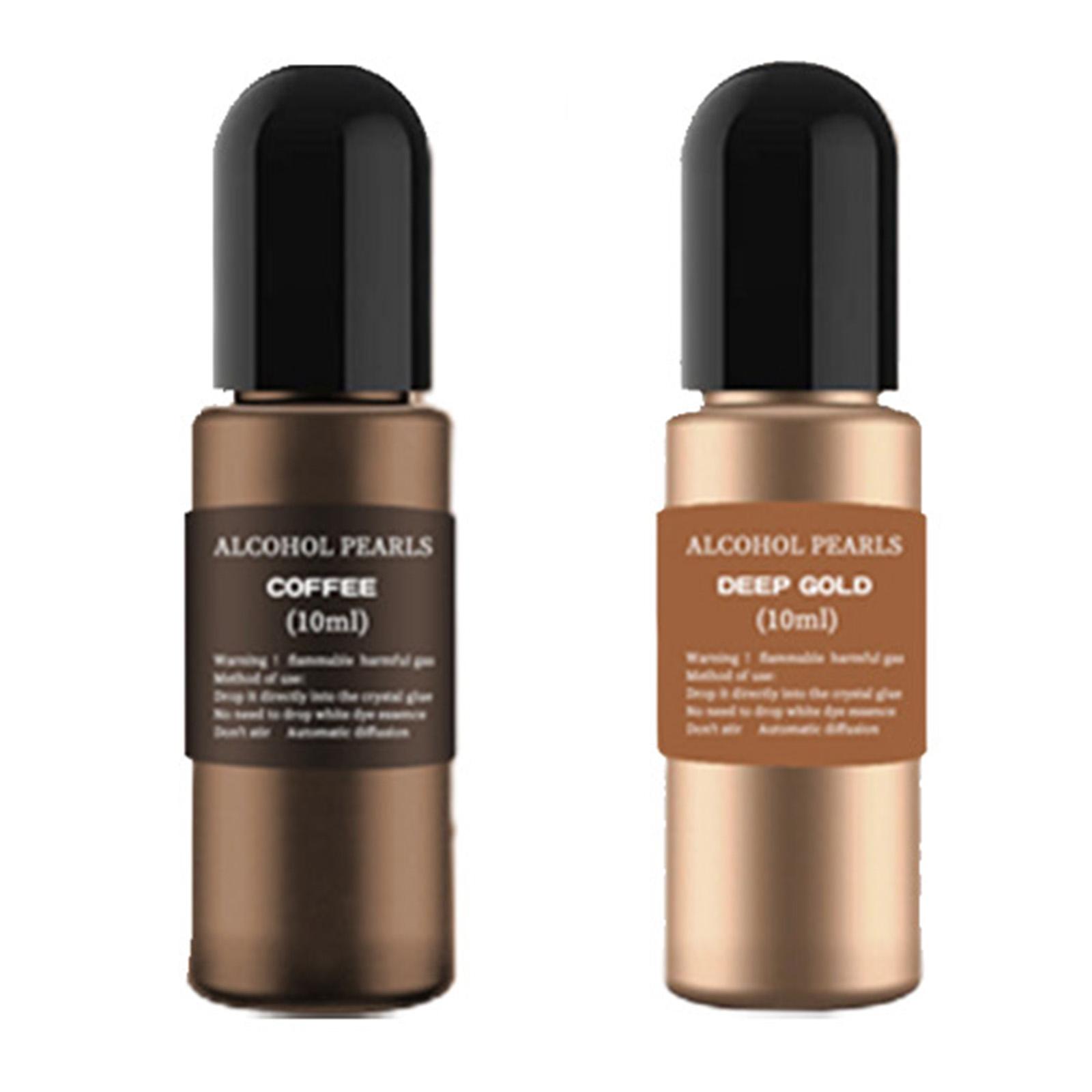 12 Bottles Metallic Alcohol In - Resin Dye Alcohol บทวิจารณ์และราคา