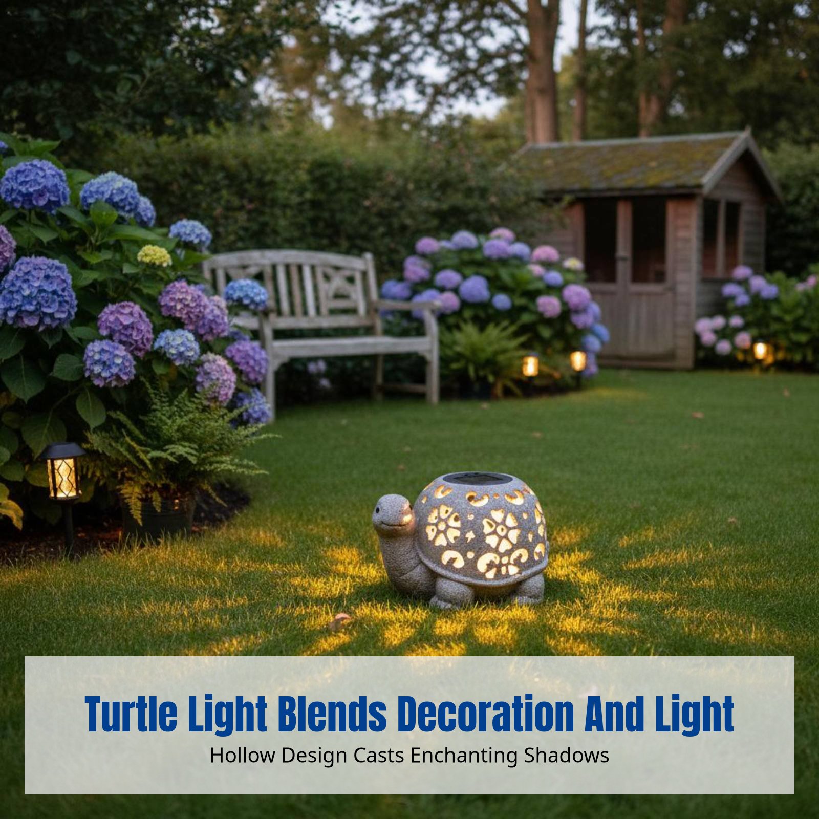Garden Decor, Solar Hollow Tur - Crafting Resin บทวิจารณ์และราคา