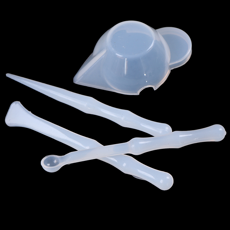 4pcs/Set Mix Cup Silicone Mold - Mixing Cup Silicone บทวิจารณ์และราคา