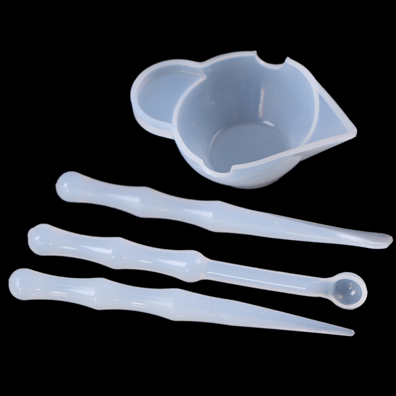 4pcs/Set Mix Cup Silicone Mold - Mixing Cup Silicone บทวิจารณ์และราคา