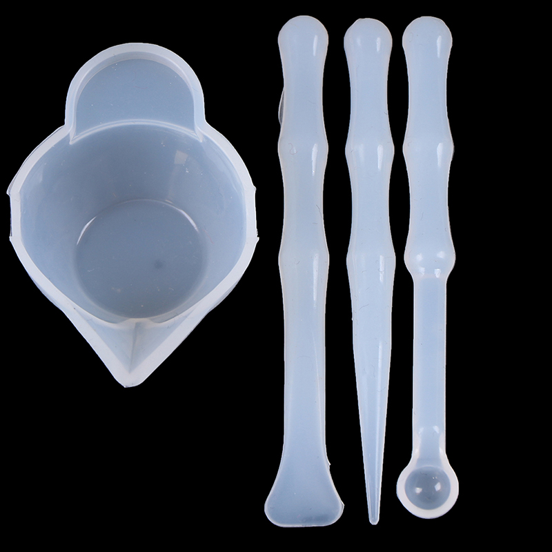 4pcs/Set Mix Cup Silicone Mold - Mixing Cup Silicone บทวิจารณ์และราคา