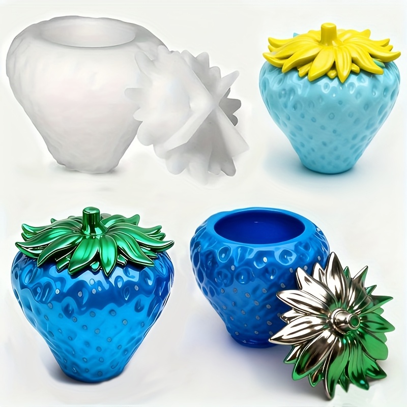 1 piece of strawberry can resi - Resin Craft Ideas บทวิจารณ์และราคา
