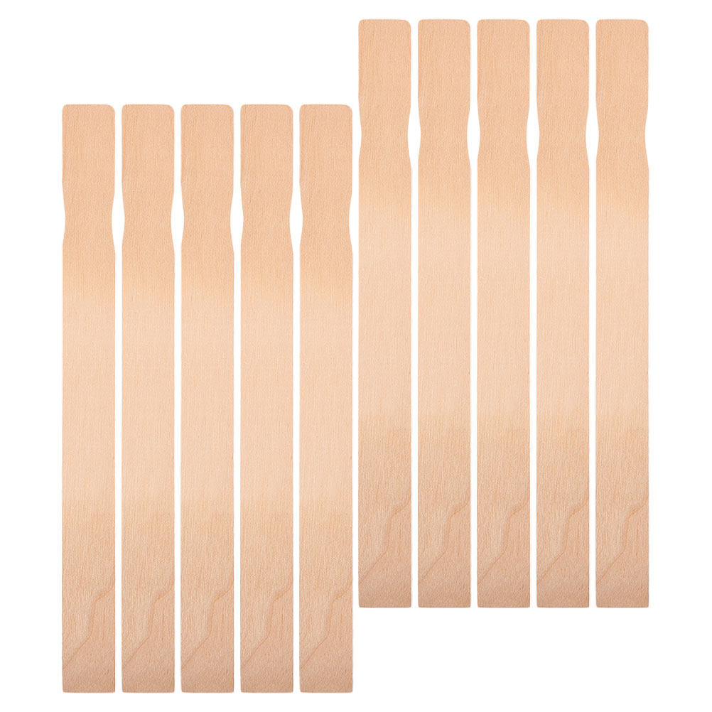 10Pcs Wooden Craft Sticks Natu - Resin Craft Workshop บทวิจารณ์และราคา