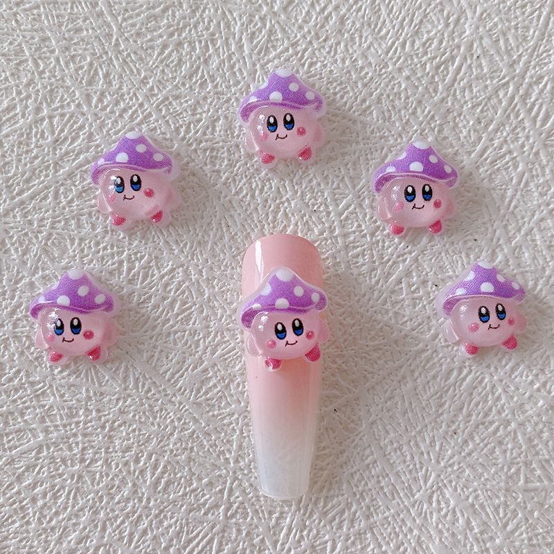 2/10/20pcs Kirby Nail Charms 3 - Crafting Resin บทวิจารณ์และราคา