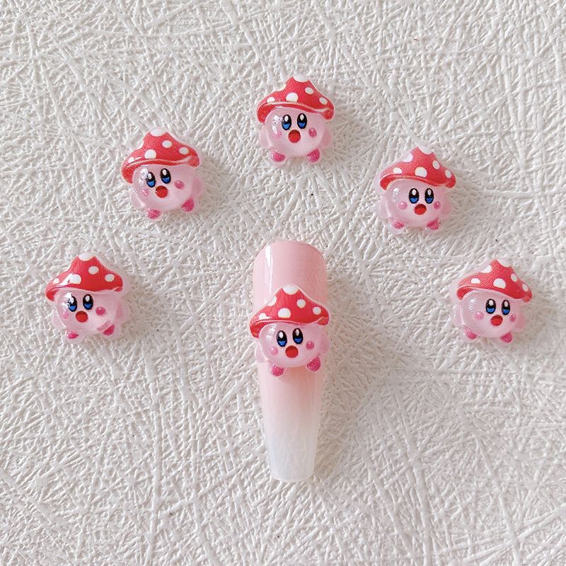 2/10/20pcs Kirby Nail Charms 3 - Crafting Resin บทวิจารณ์และราคา