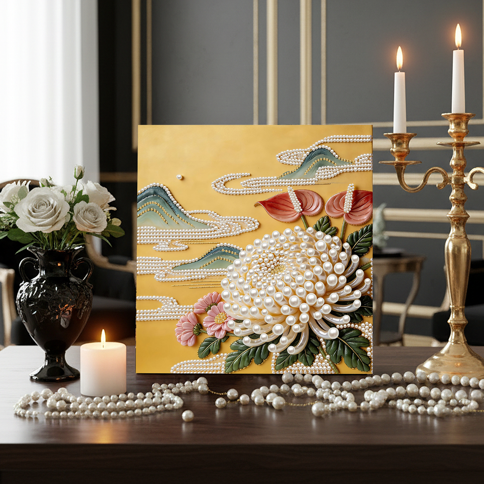 DIY Pearl Painting Art Kits wi - Resin Craft For Beginners บทวิจารณ์และราคา
