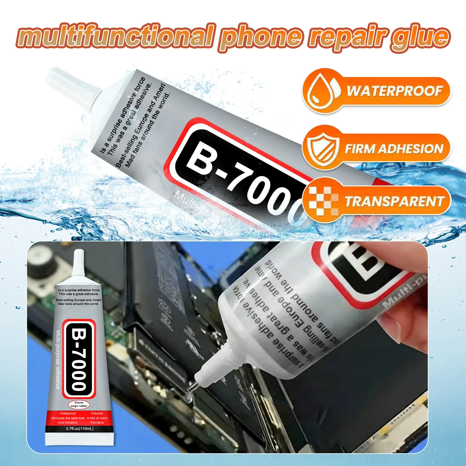 Super Glue B-7000 Loolifl 1-10 - Crafting Resin บทวิจารณ์และราคา