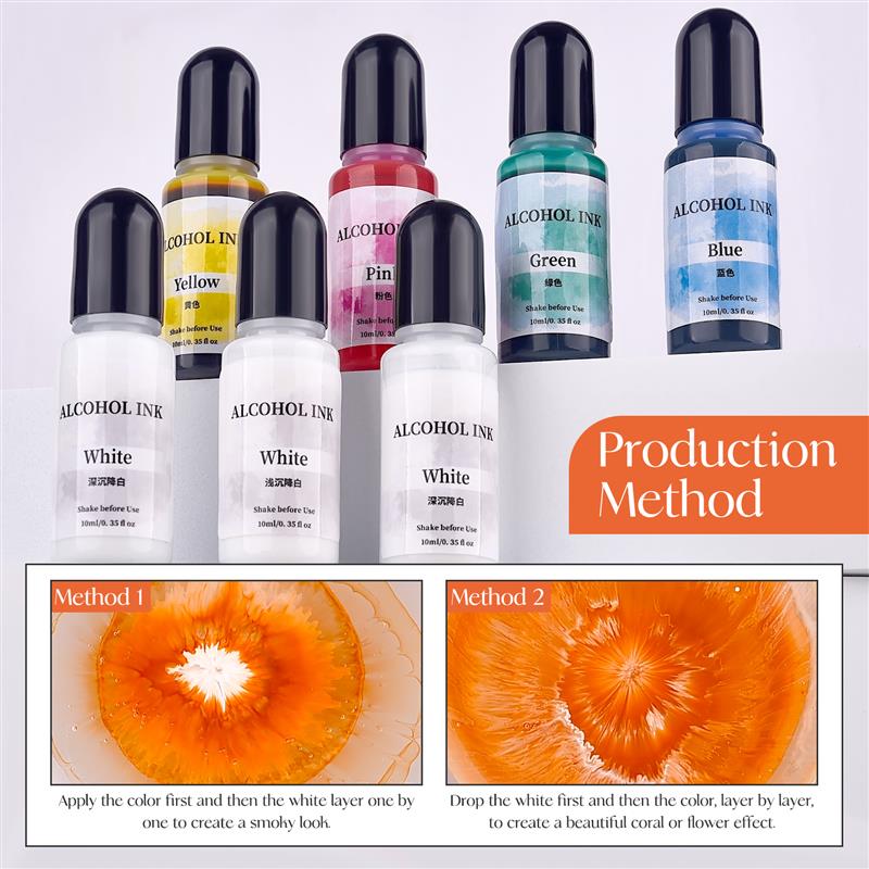 10ml/Pcs Essence Resin Alcohol - Resin Dye Alcohol บทวิจารณ์และราคา