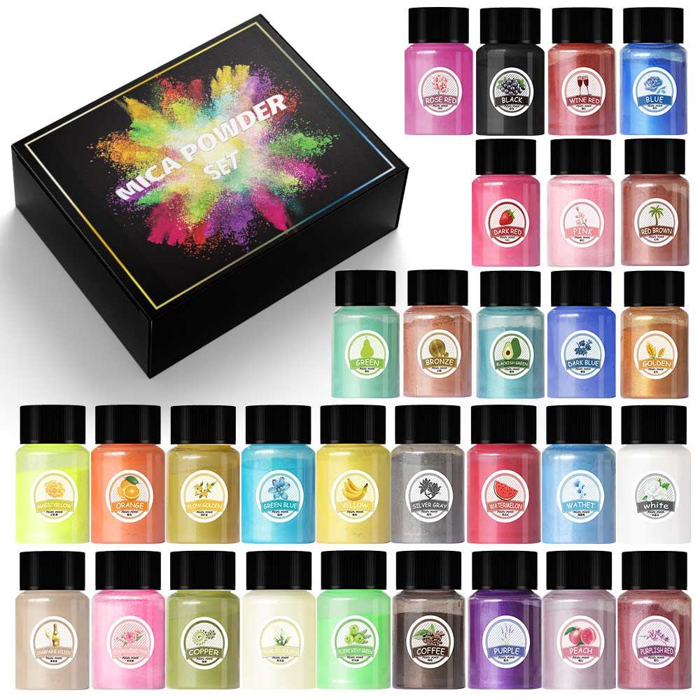 10ml Pearl Powder Epoxy Resin  - Resin Pigment Set บทวิจารณ์และราคา