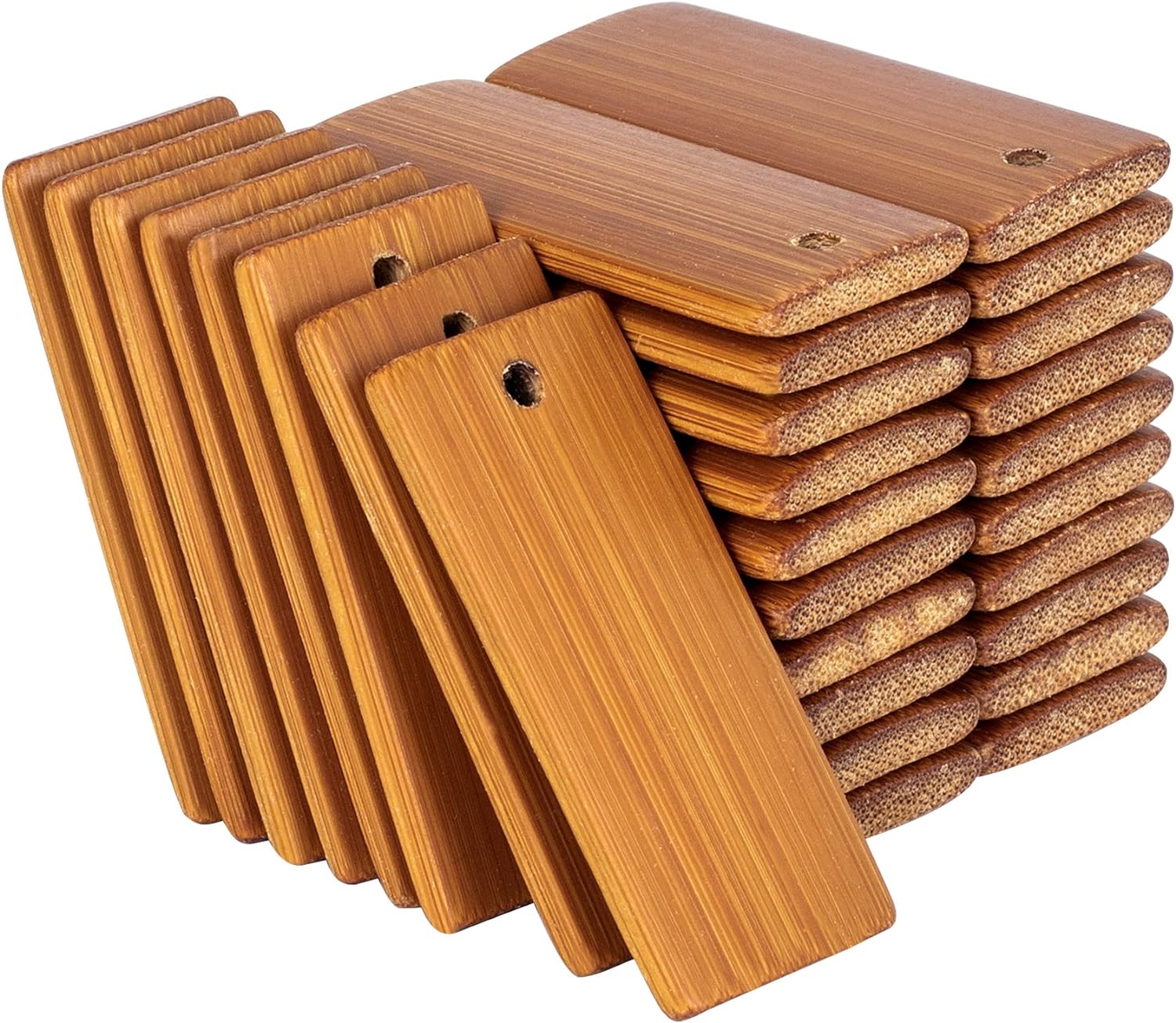 50Pcs Natural Wood Blanks 45x2 - Wood Ring Blank บทวิจารณ์และราคา
