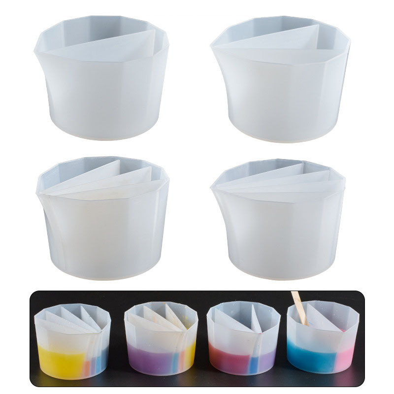 Split Cups for Paint Pouring,  - Mixing Cup Silicone บทวิจารณ์และราคา