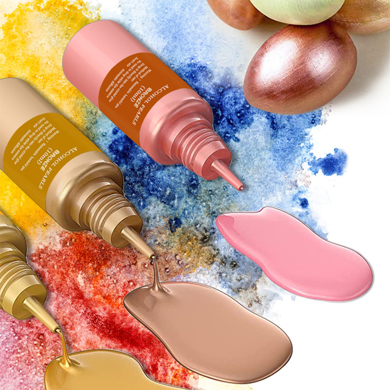DIY Blooming Pigment For Resin - Resin Dye Alcohol บทวิจารณ์และราคา