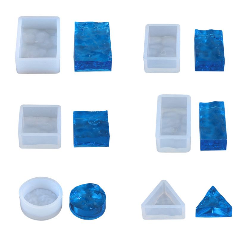 4Pcs Sea Wave Resin Mold Set W - Resin Ocean Wave Mold บทวิจารณ์และราคา