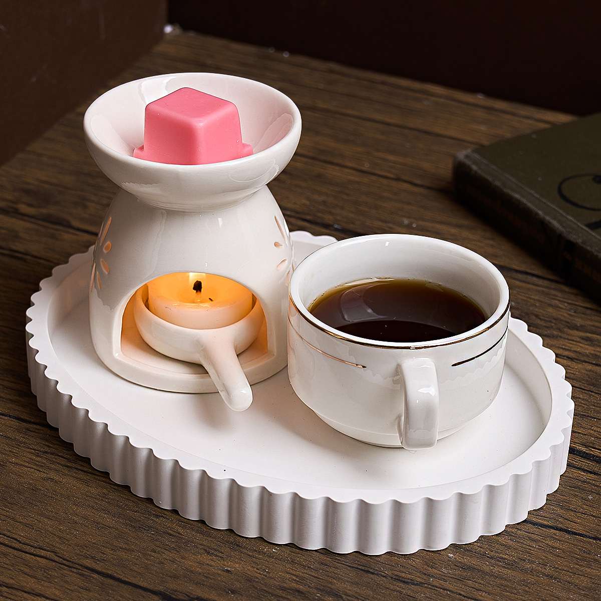 DIY Concrete Tray Silicone Mol - Coaster Mold Round บทวิจารณ์และราคา