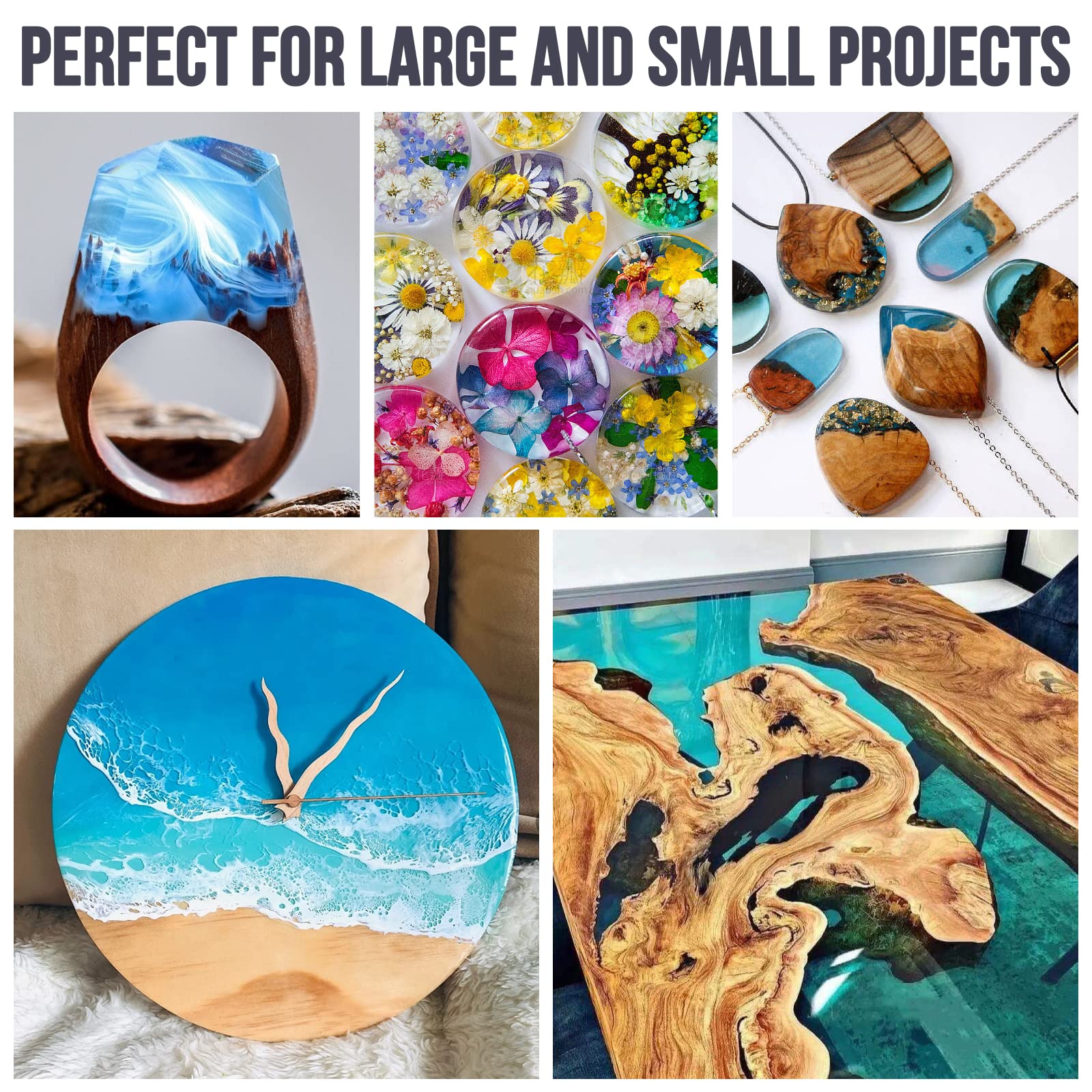 Epoxy Resin Kits Set, Art Kit  - Resin Craft For Beginners บทวิจารณ์และราคา