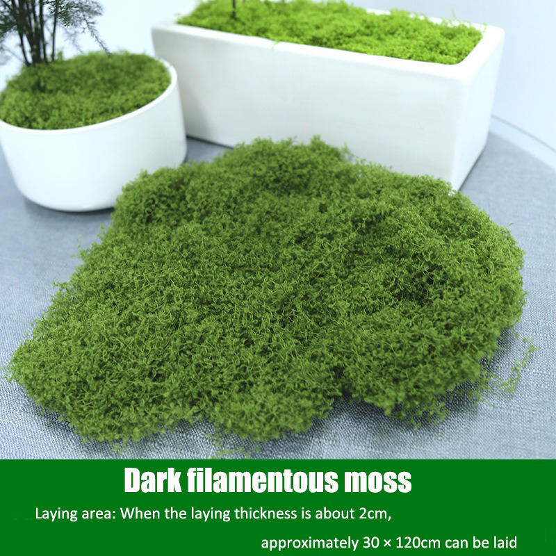 Artificial simulation of moss  - Terrarium Moss Art บทวิจารณ์และราคา