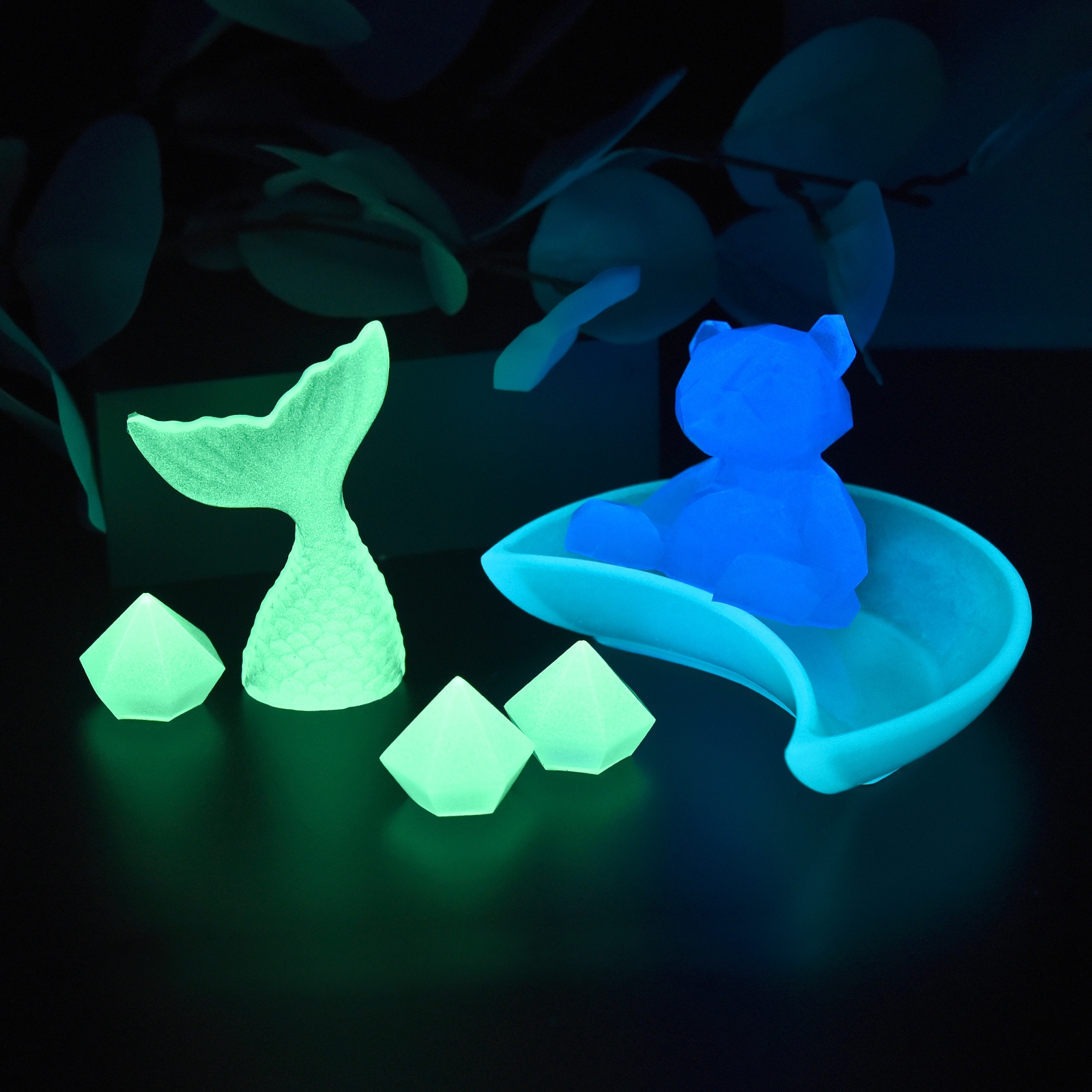 20g Luminous Glitter Powder Ph - Resin Pigment Set บทวิจารณ์และราคา