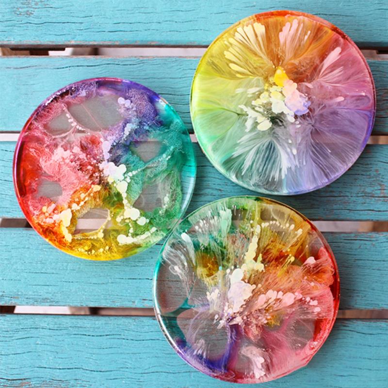 24 Color 10ml Art Ink Alcohol  - Resin Dye Alcohol บทวิจารณ์และราคา