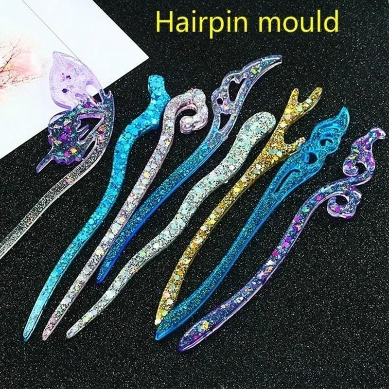 New Transparent Hairpin Silico - Resin Craft Material บทวิจารณ์และราคา