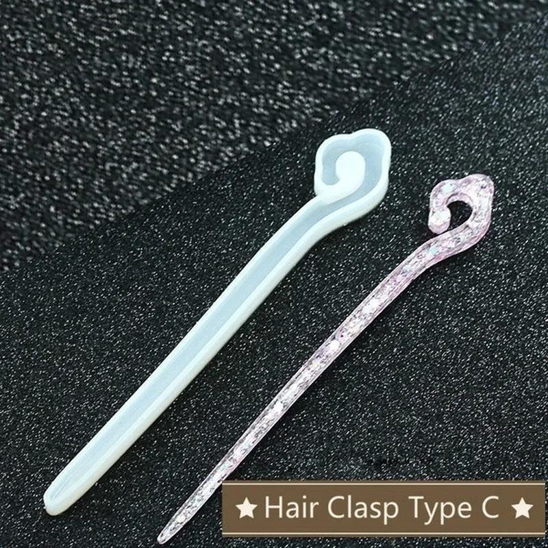New Transparent Hairpin Silico - Resin Craft Material บทวิจารณ์และราคา