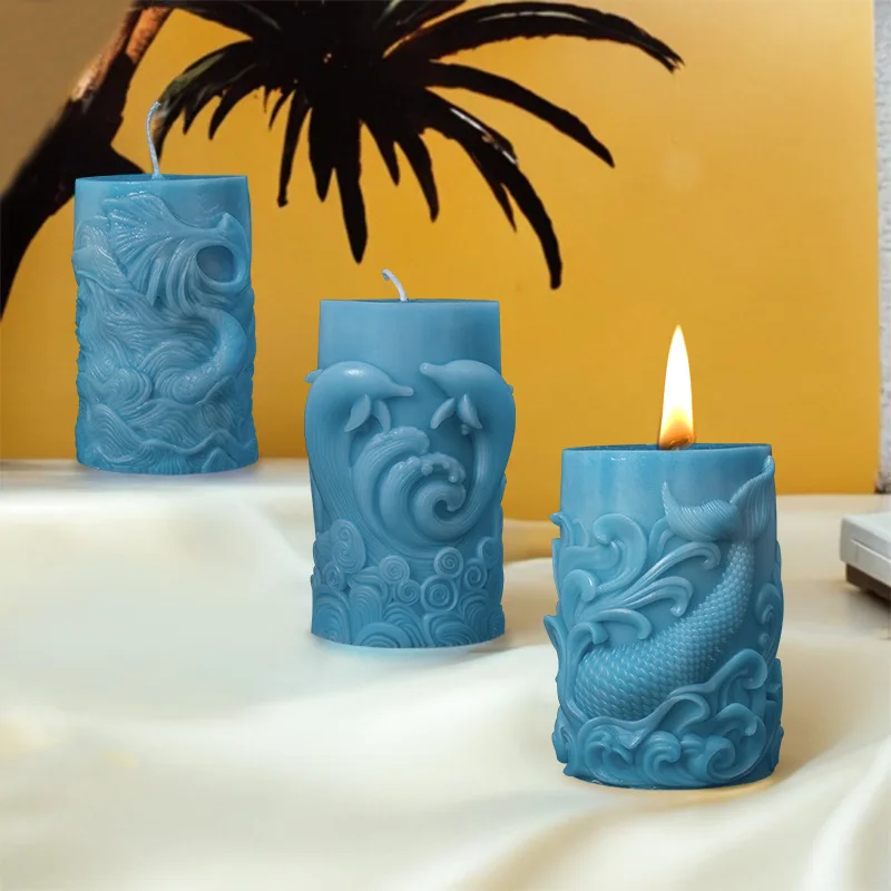 DIY ocean wave foam cylindrica - Resin Ocean Wave Mold บทวิจารณ์และราคา