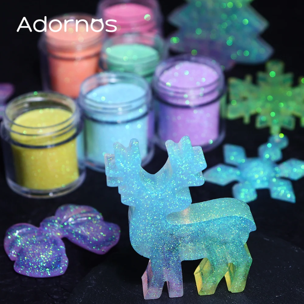 Iridescent Glitter Sugar Powde - Resin Pigment Set บทวิจารณ์และราคา